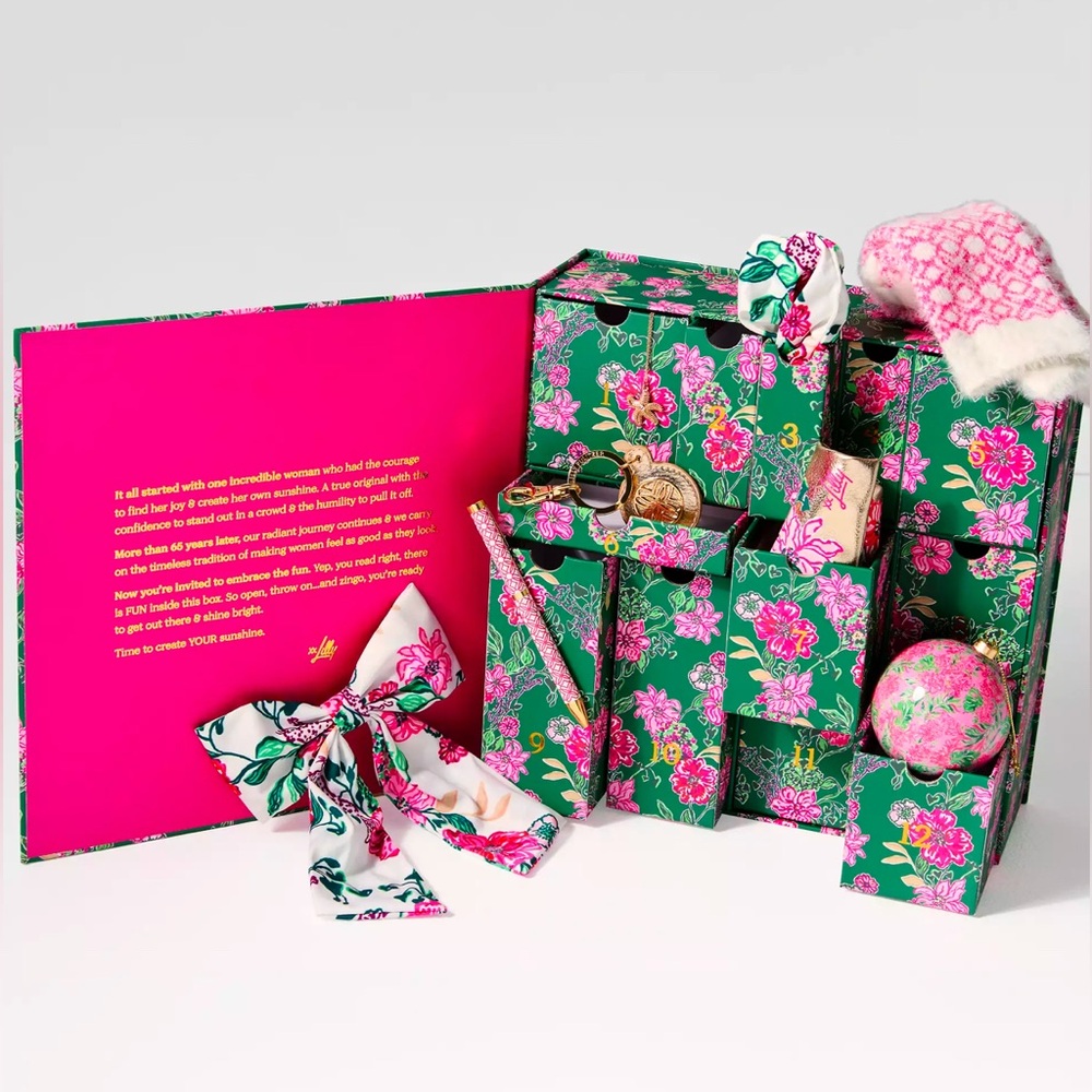 Lilly Pulitzer 12 Days of Lilly Countdown Box - Picture 1 of 4